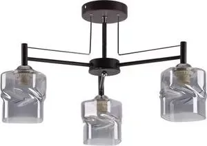 Люстра Imex потолочная MD.4237-3-S BR+CH 3*60Вт E27