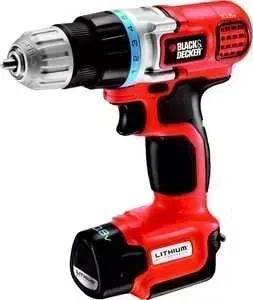 Дрель аккумуляторная BLACK&DECKER Аккумулятор EGBL108KB