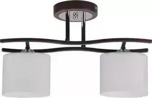 Люстра Imex потолочная MD.2441-2-S BR+CH 2*60Вт E27
