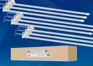 Светодиодный светильник для растений UNIEL ULY-P90-10W/SPFR/K IP65 AC220V Clear KIT09