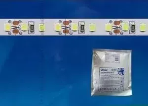 Светодиодная лента UNIEL ULS-2835-60LED/m-8mm-IP20-DC24V-6W/m-5M-W