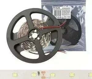 Светодиодная лента UNIEL ULS-2835-60LED/m-8mm-IP20-DC24V-6W/m-5M-WW