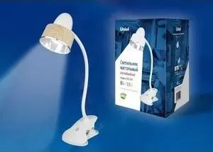 Настольная лампа UNIEL TLD-557 Brown/LED/350Lm/5500K/Dimmer