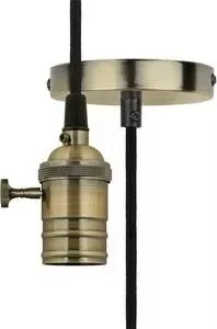 Подвесной светильник UNIEL DLC-V-S24K/E27 TS/1M/BL Bronze