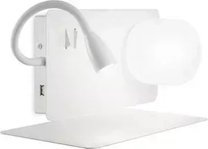 Бра Ideal Lux Book-1 AP2 Bianco