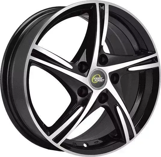 Диск автомобильный CROSS STREET CR-03 6X15/5X114.3 ET43 D66.1 BKF