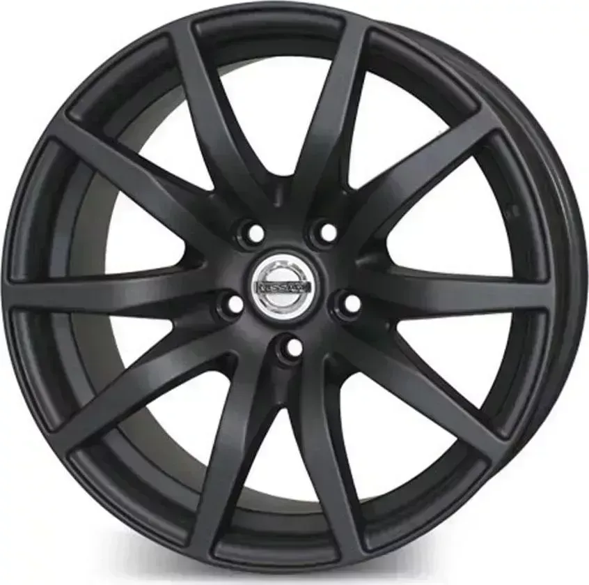 Диск автомобильный REPLICA FR Nissan GT-R задняя ось9,5\R18 5*114,3 ET28d66,1 Black Matte[] 9,5//R18