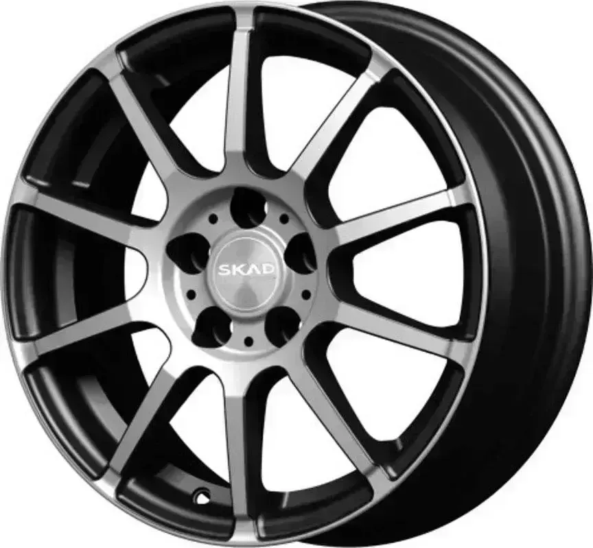 Диск автомобильный СКАД Акита6,0\R15 4*100 ET40d60,1Алмаз[] 6,0//R15