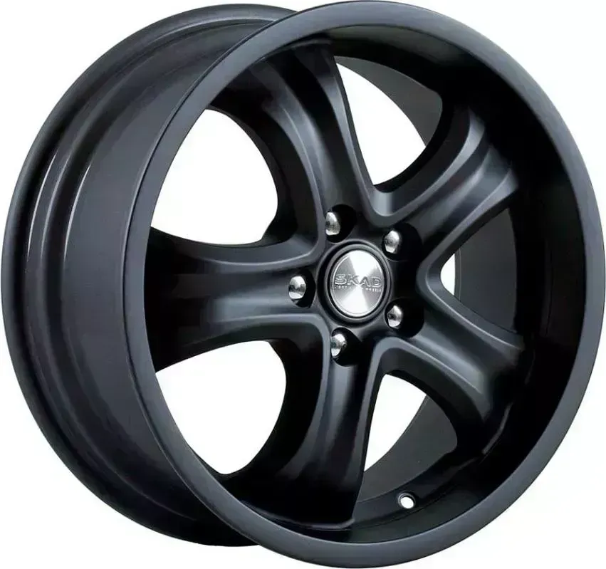 Диск автомобильный СКАД Wolf7,5\R17 5*112 ET45d66,6Черный-матовый[] 7,5//R17