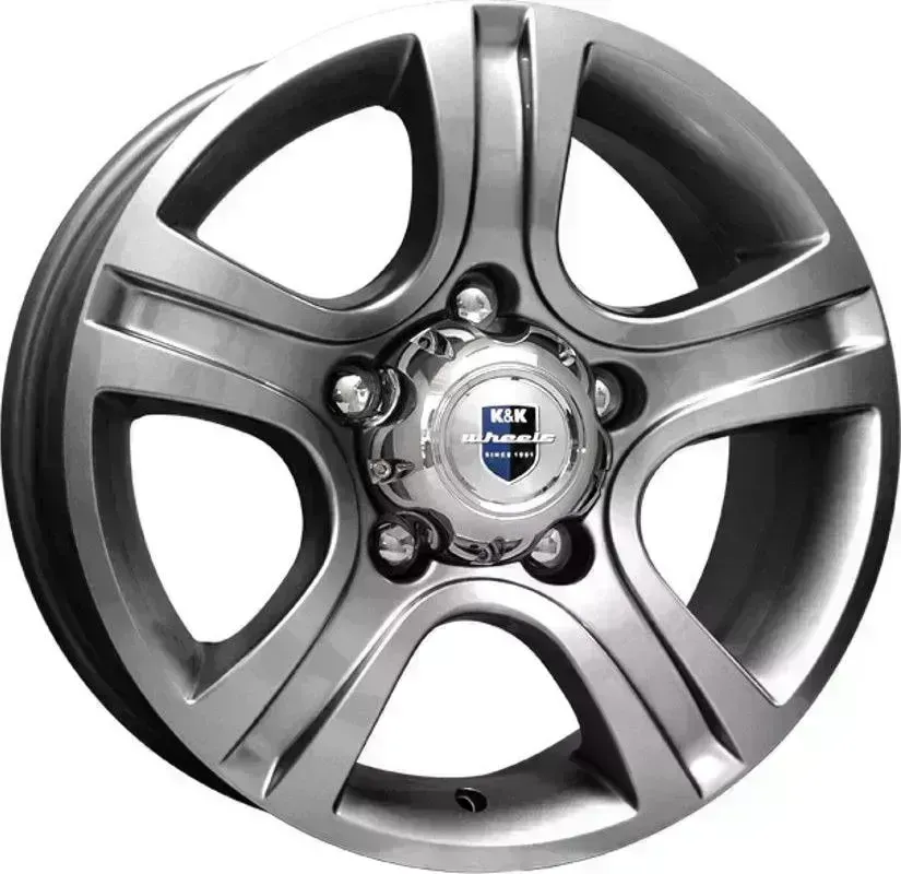 Диск автомобильный КиК Талисман Мега (КС592)7,0\R16 5*139,7 ET35d110,1Дарк платинум[] 7,0//R16
