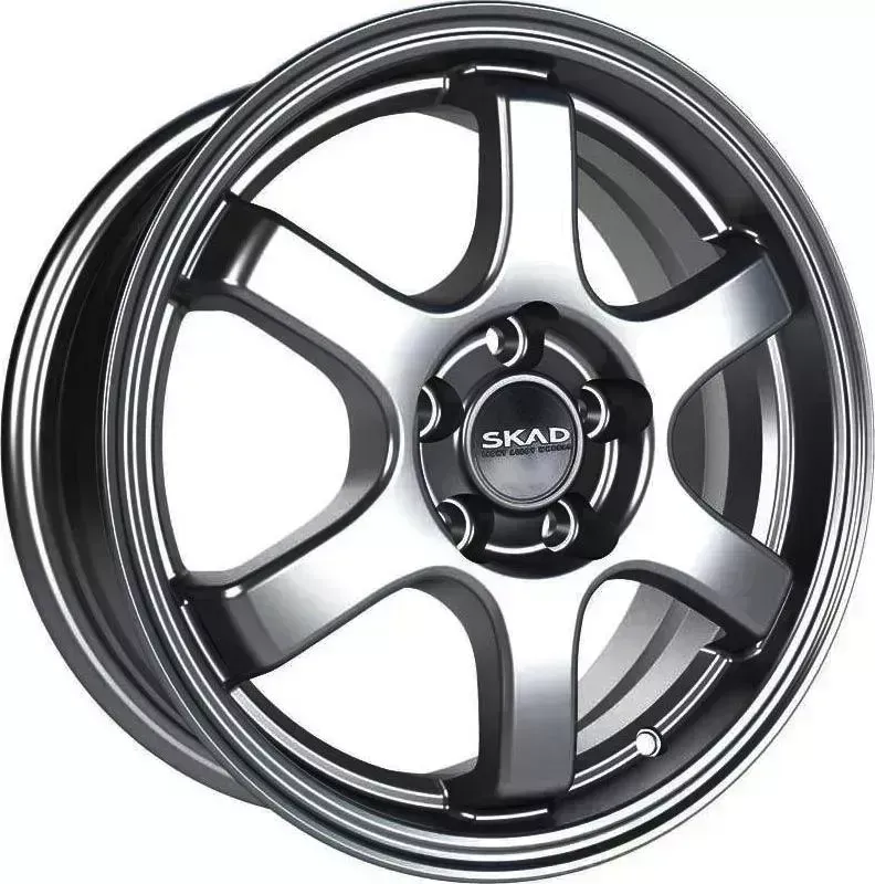 Диск автомобильный СКАД Киото6,0\R15 4*100 ET48d54,1Графит[] 6,0//R15