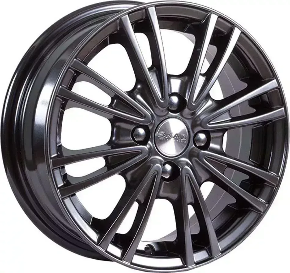 Диск автомобильный СКАД Пантера5,5\R14 4*100 ET45d67,1Графит[] 5,5//R14