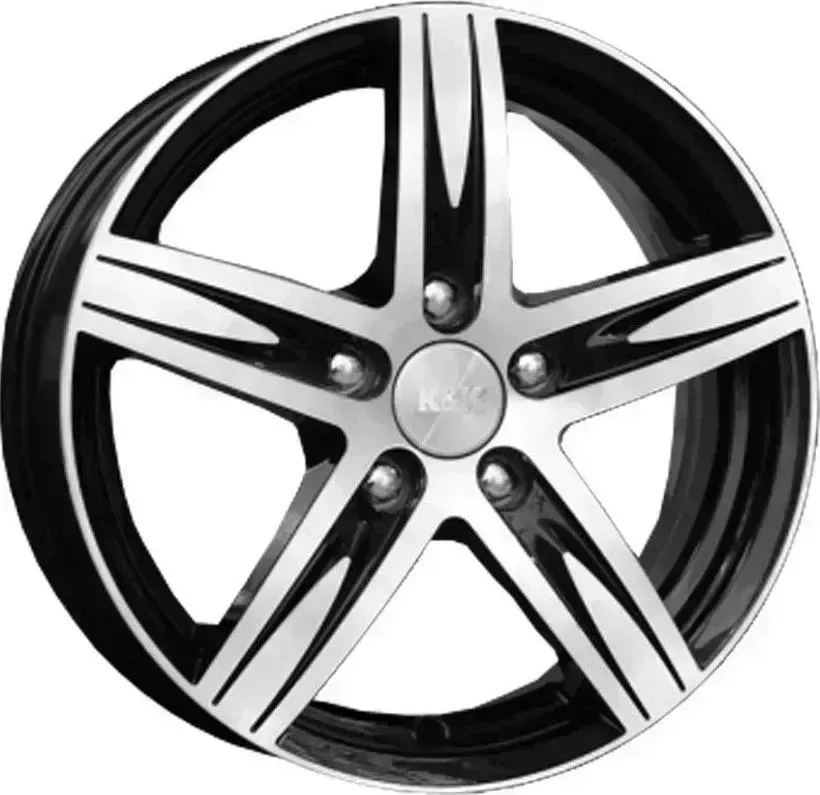 Диск автомобильный КиК Андорра (КС454)6,5\R16 5*112 ET40d66,6Алмаз-черный[] 6,5//R16
