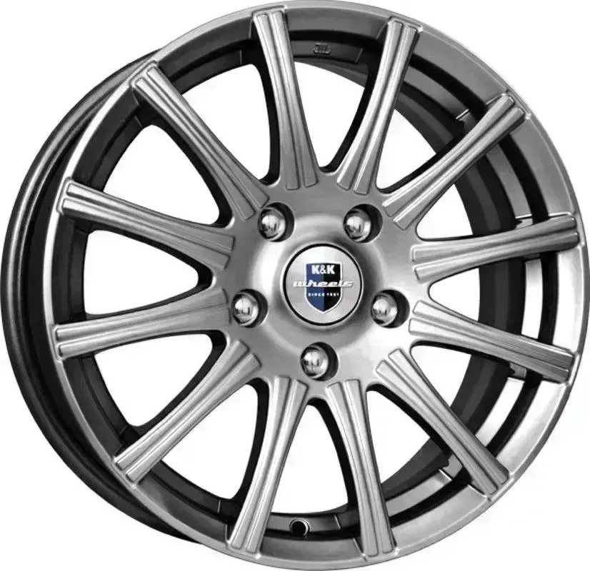 Диск автомобильный КиК Сиеста-оригинал (КС474)6,0\R15 4*100 ET50d60,1Дарк платинум[] 6,0//R15