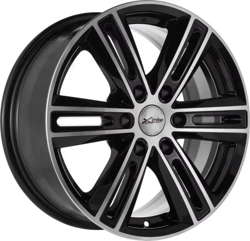 Диск автомобильный X'trike X-1247,5\R17 6*139,7 ET25d106,1BK/FP[] 7,5//R17