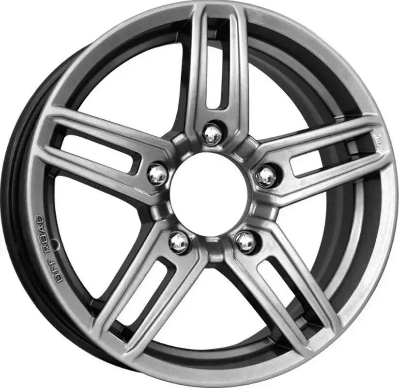 Диск автомобильный КиК Дон (КС588)6,5\R16 5*139,7 ET40d98Дарк платинум[] 6,5//R16