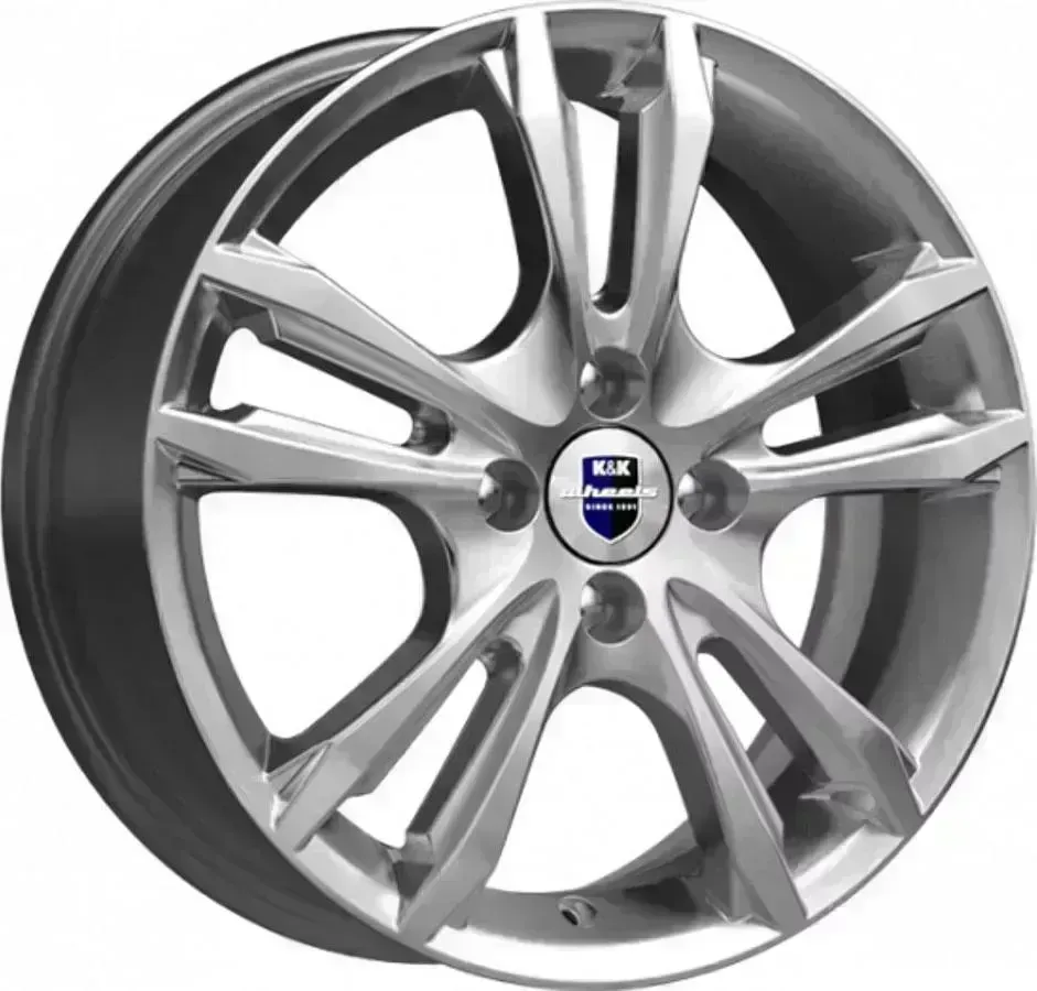 Диск автомобильный КиК Samara (КС866)6,0\R16 5*114,3 ET50d67,1Сильвер SK[] 6,0//R16