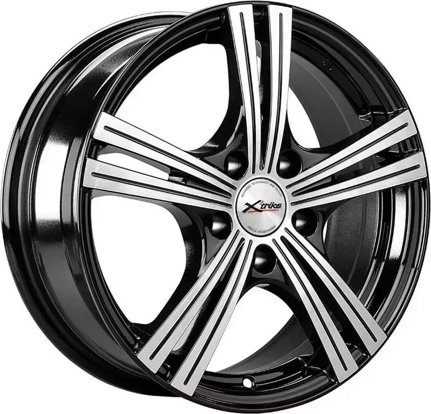 Диск автомобильный X'trike X-1126,5\R16 5*105 ET39d56,6BK/FP[] 6,5//R16