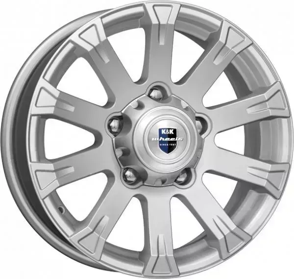 Диск автомобильный КиК Байкал 7X16/5X139.7 ET35 D98 сильвер