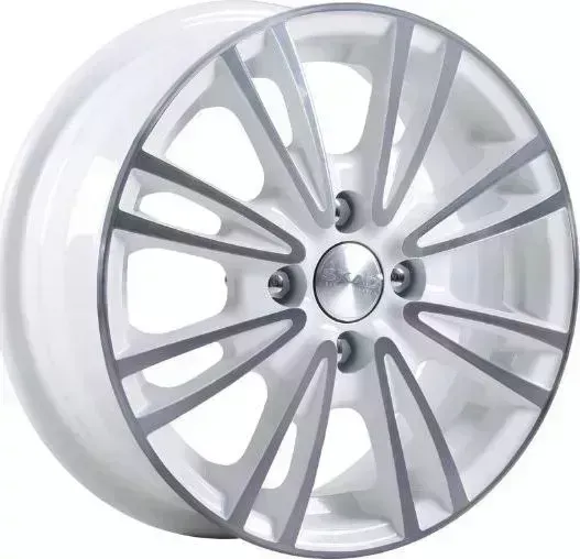 Диск автомобильный СКАД Пантера 14 5.5X14/4X100 ET39 D67.1 Алмаз-белый