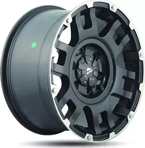 Диск автомобильный РаспродажаУценка BW-004 BUFFALO 9X20/6X139.7 ET18 D106.3 GLOSS-BLACK-MACHINED-FACE*(Дефект литья)