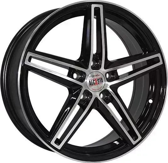 Диск автомобильный ALCASTA M43 7X17/5X100 ET48 D56.1 BKF