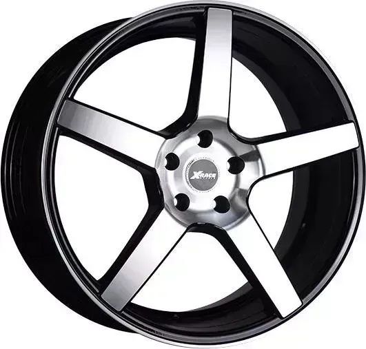 Диск автомобильный X-RACE AF-07 5.5X14/4X98 ET35 D58.6 BKF*(Дефект ЛКП)