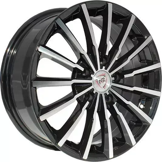 Диск автомобильный РаспродажаУценка SH647 NZ 5.5X13/4X100 ET40 D73.1 BKF*(Механические повреждения)