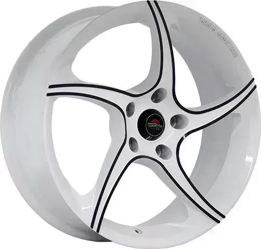 Диск автомобильный РаспродажаУценка MODEL-2 YOKATTA 7X17/5X112 ET43 D57.1 W+B*(Дефект литья)