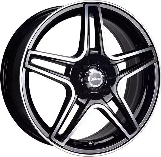Диск автомобильный РаспродажаУценка AF-09 X-RACE 6.5X16/4X100 ET50 D60.1 BKF*(Дефект ЛКП)