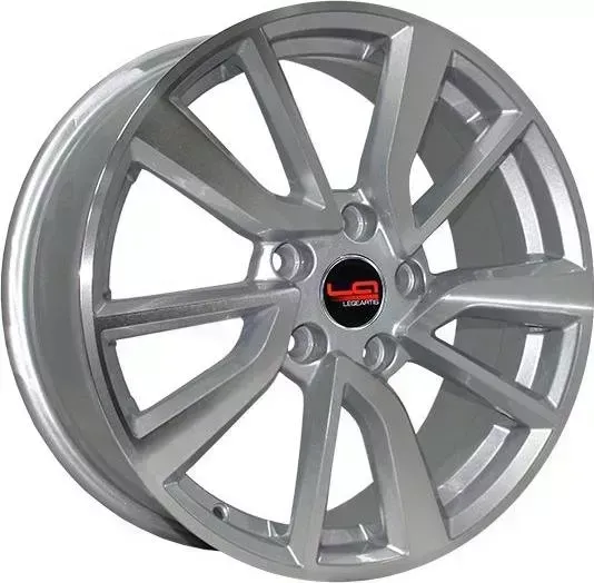 Диск автомобильный РаспродажаУценка MZ81 LEGEARTIS REPLICA 7X17/5X114.3 ET50 D67.1 BKF*(Дефект ЛКП)