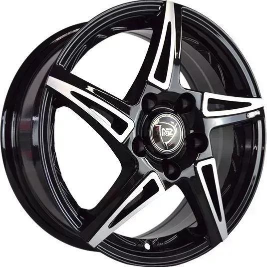 Диск автомобильный РаспродажаУценка SH661 NZ 7X17/5X100 ET48 D56.1 BKF*(Дефект ЛКП)