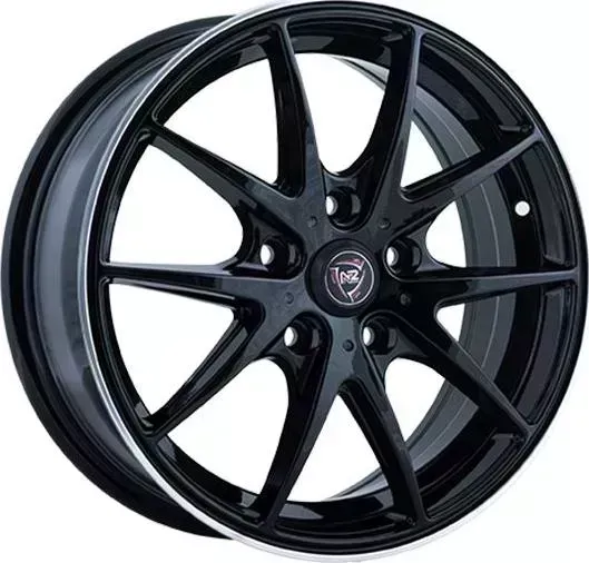 Диск автомобильный РаспродажаУценка F-34 NZ 6.5X16/4X100 ET52 D54.1 BKPL*(Механические повреждения)