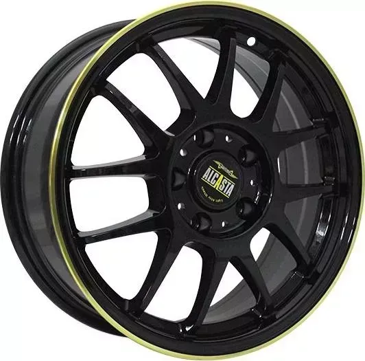 Диск автомобильный ALCASTA M26 6.5X15/5X114.3 ET43 D66.1 BKYS*(Дисбаланс)