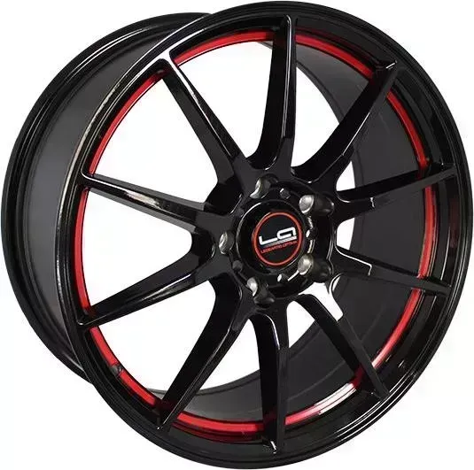Диск автомобильный РаспродажаУценка M23 ALCASTA 8X18/5X114.3 ET40 D66.1 BKRSI*(Дефект литья)