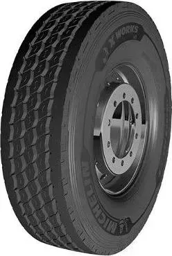 Шина MICHELIN 13R22.5 X WORKS HD Z TL 156/151Строительная Рулевая M+S //R 156/151 K