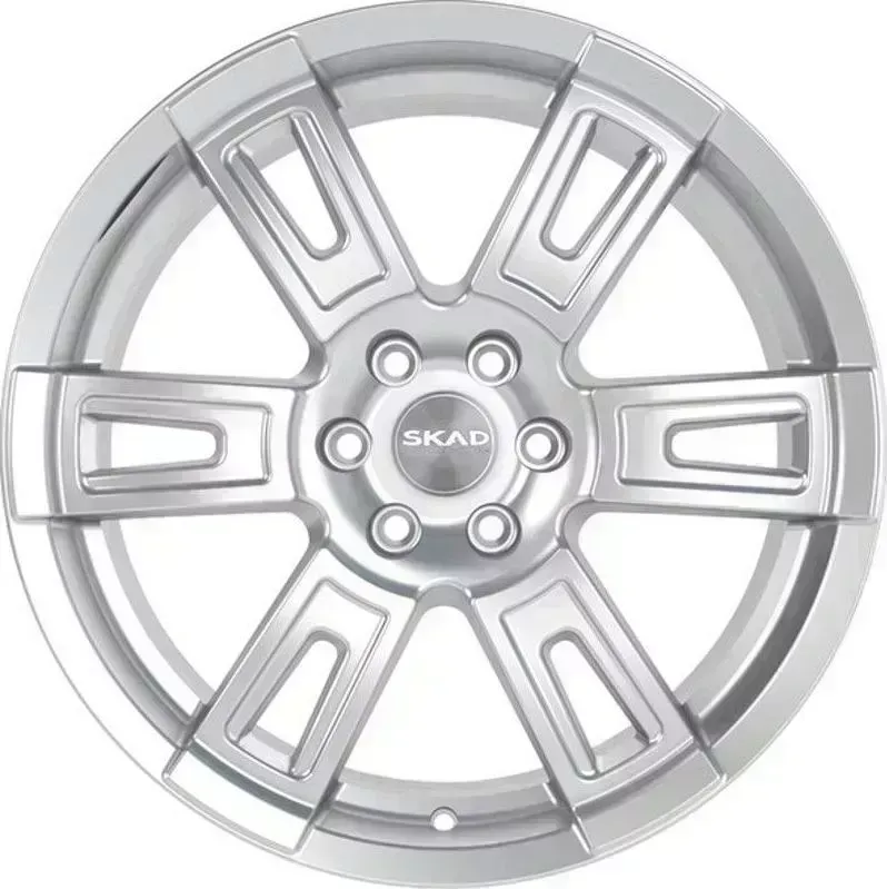 Диск автомобильный СКАД Тор8,0\R18 6*139,7 ET25d106,2Сильвер[] 8,0//R18