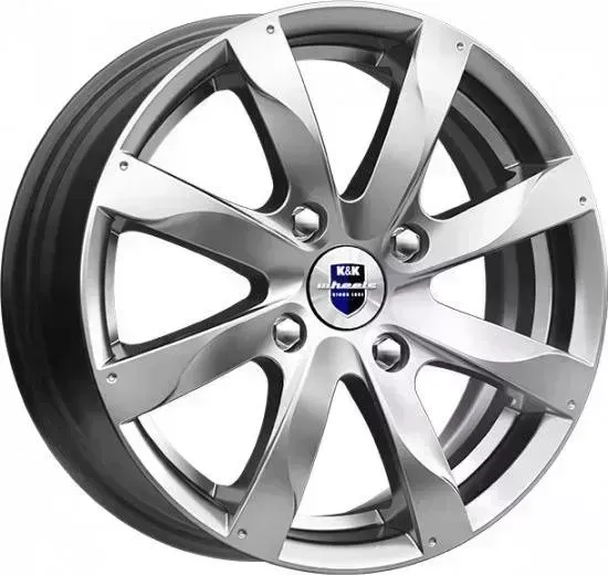 Диск автомобильный RAPID Джемини-оригинал 5.5X14/4X100 ET43 D60.1 дарк-платинум
