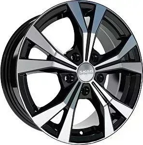 Диск автомобильный СКАД Нагано НАГАНО 6.5X16/5X114.3 ET45 D66.1 Черный-бархат