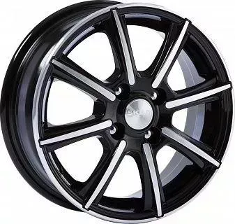 Диск автомобильный СКАД Монако МОНАКО 5.5X14/4X98 ET38 D58.6 Черный-бархат