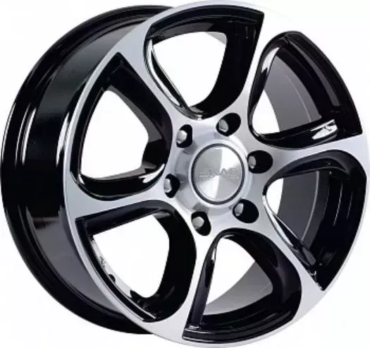 Диск автомобильный СКАД СКАЛА 7.5X17/6X139.7 ET30 D106.2 Черный-бархат
