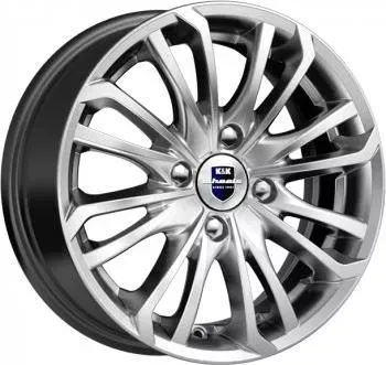 Диск автомобильный КиК Римэкс 5.5X14/4X100 ET35 D67.1 дарк-платинум