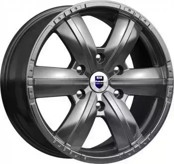 Диск автомобильный RAPID Окинава-оригинал 7.5X17/6X139.7 ET30 D106.1 дарк-платинум