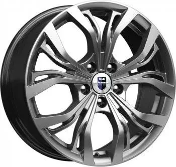 Диск автомобильный КиК Аламида 6.5X16/5X114.3 ET38 D67.1 дарк-платинум
