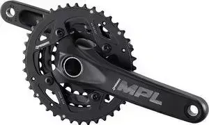 Шатуны PROWHEEL система MPL-971-TTx175mm, (40/30/22)AL-6061-T6, CHAINLINE:50, BCD96/64mm, PW-BB73, черный