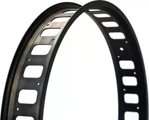 Колесо NANDUN обод 24x36H, 80mm (Fatbike) черный