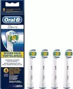 Насадка Oral-B для электрических зубных щеток 3D White 4шт
