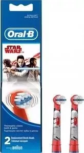 Насадка Oral-B для электрических зубных щеток EB10-2K Star Wars Очень мягкая 2шт (3+ лет)