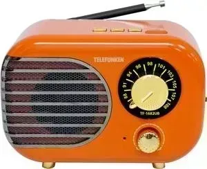 Радиоприемник TELEFUNKEN TF-1682UB orange/gold