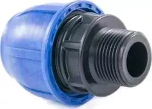 Муфта РосТурПласт переходная PN16 диаметр 40, наружная резьба 1 1/2" (11510)